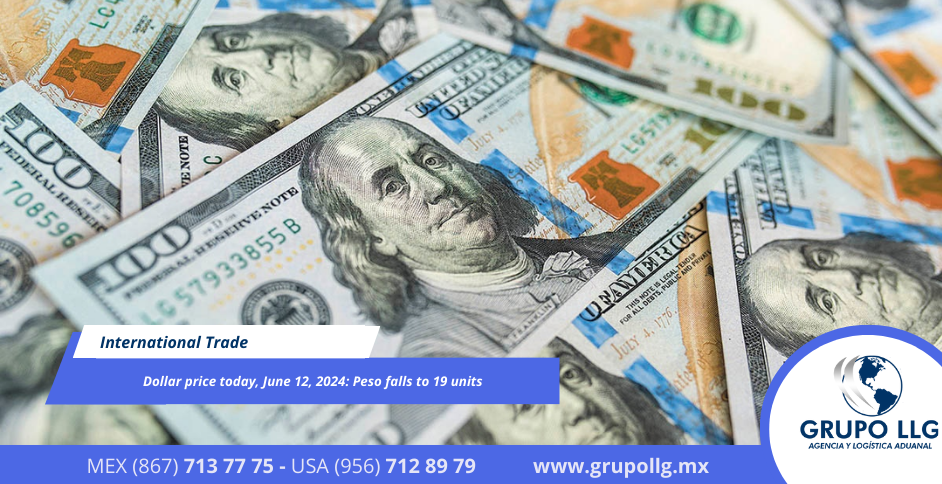 Dollar price today, June 12, 2024: Peso falls to 19 units