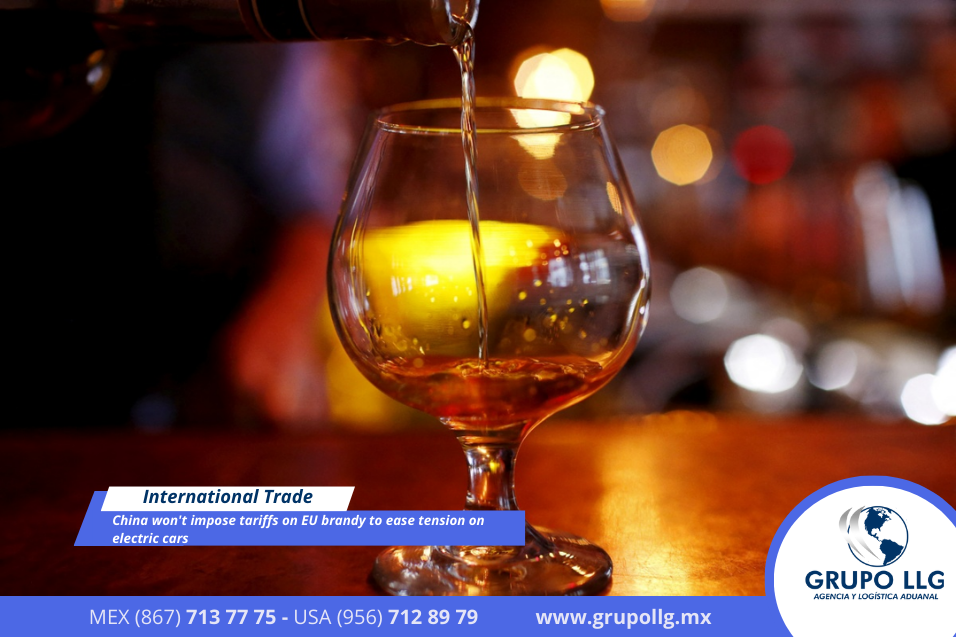 China won’t impose tariffs on EU brandy to ease tension on electric cars