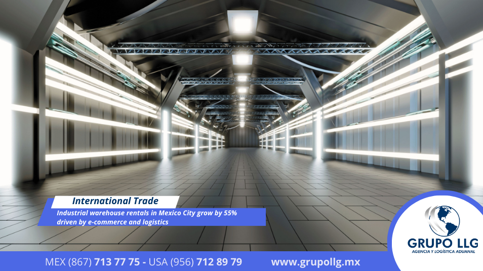 Industrial warehouse rentals in Mexico City grow by 55% driven by e-commerce and logistics